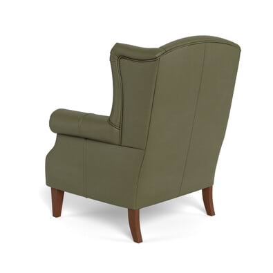CLASSIC WING Leather Occasional Armchair