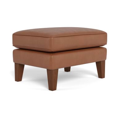 CLASSIC WING Leather Ottoman