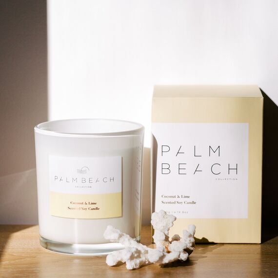 PALM BEACH COLLECTION Coconut and Lime 420g Standard Candle