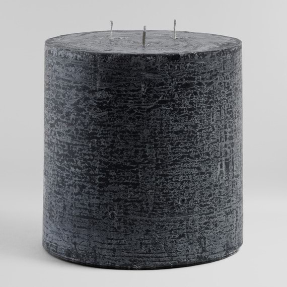 KOHL Unscented Pillar Candle