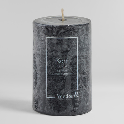 KOHL Unscented Pillar Candle