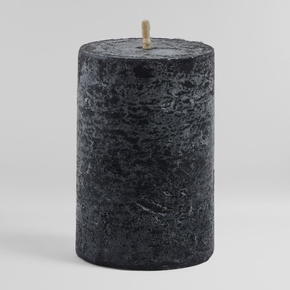 KOHL Unscented Pillar Candle