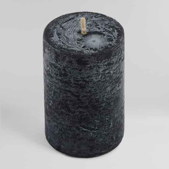 KOHL Unscented Pillar Candle