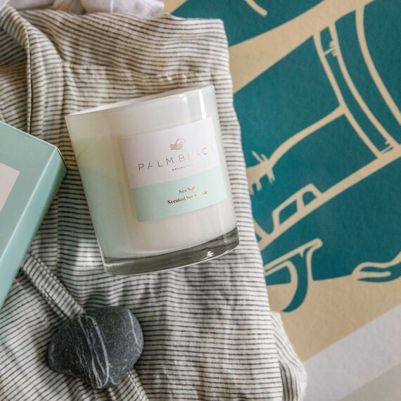 PALM BEACH COLLECTION Sea Salt 420g Standard Candle