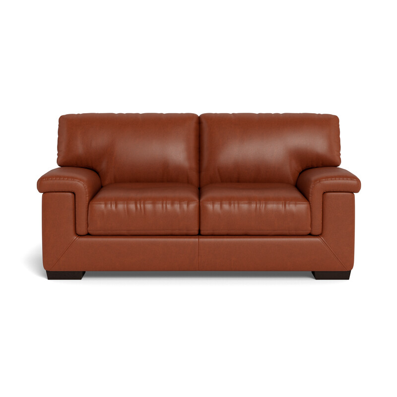 2 Seat Brandy Leather Barret Sofa Freedom, Jennifer Leather Sofa Bed