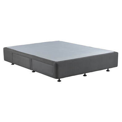 WHITEHAVEN Floating Bed Base with 4 Drawers