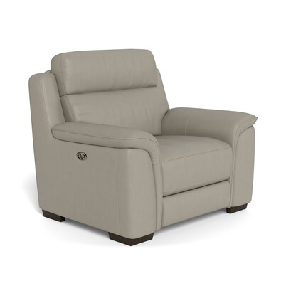 ASHER Leather Electric Recliner Armchair