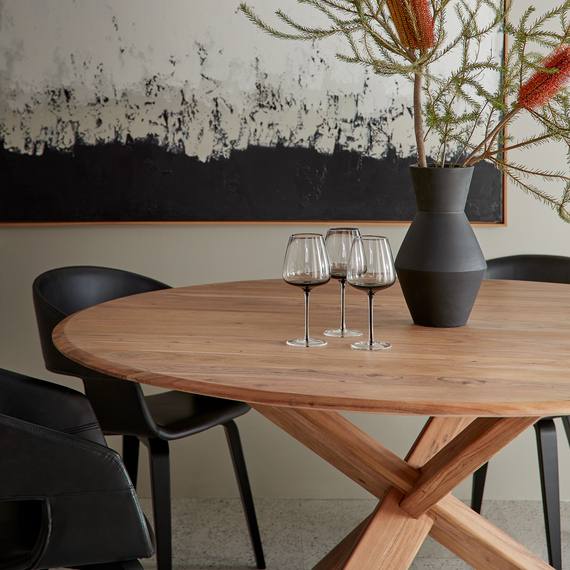 Axel Dining Table Freedom, Ethnicraft Circle Dining Table Nz