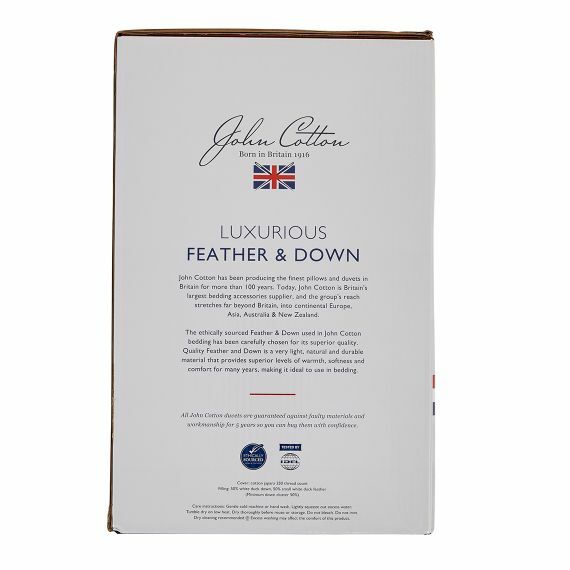 JOHN COTTON CLASSIC Luxury Duck Feather & Down Quilt