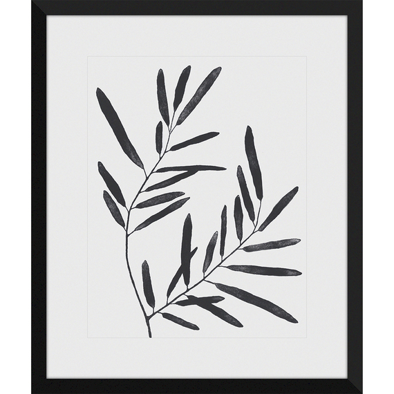 FOLIAGE Framed Print