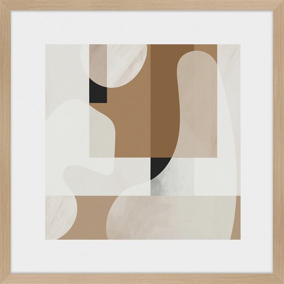 SKEWED Framed Print