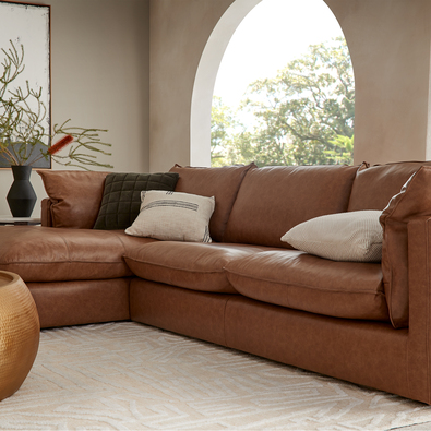 SORRENTO Leather Modular Sofa