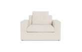 2xArmless+2xCorner+Ottoman Natural Fabric Salsie Modular Sofa | freedom
