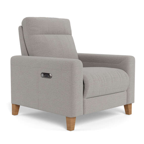 XANDER Fabric Electric Recliner Armchair