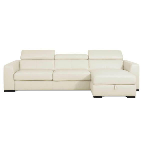 Leather Siesta Laf Mod Sofabed 2 5, Leather Modular Sofa Bed