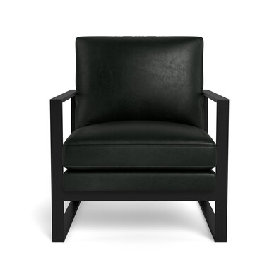 BOX Leather Occasional Armchair