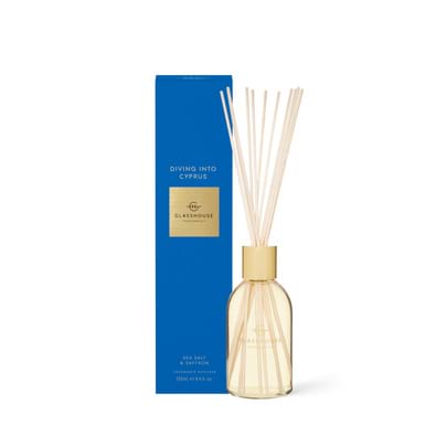 GLASSHOUSE FRAGRANCES Diving into Cyprus Diffuser 250ml 