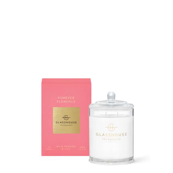 GLASSHOUSE FRAGRANCES Forever Florence Candle 380g