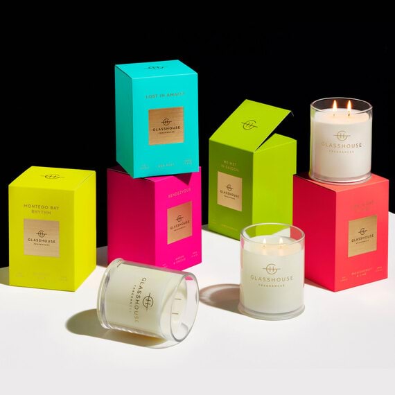 GLASSHOUSE FRAGRANCES We Met in Saigon Candle 380g