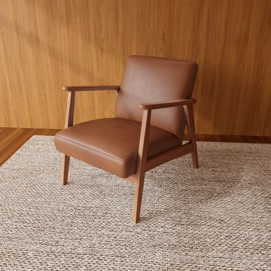 DEN Leather Occasional Armchair