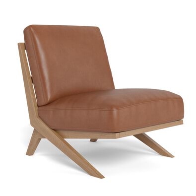 PALM SPRINGS Leather Armchair