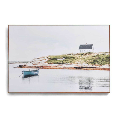 ROCKY COVE Framed Canvas