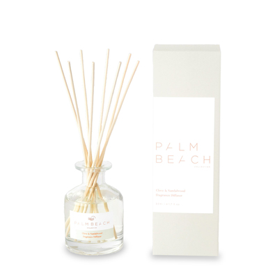 PALM BEACH COLLECTION Clove and Sandalwood 50ml Mini Fragrance Diffuser