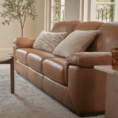 BARRET Leather Sofa