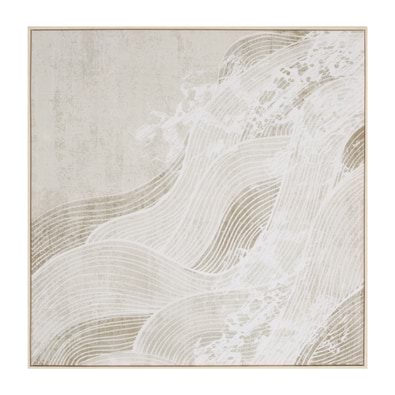 TIDAL WAVE Framed Canvas