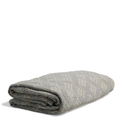 MAIA Matelassé Quilted Embroidered Cotton Coverlet