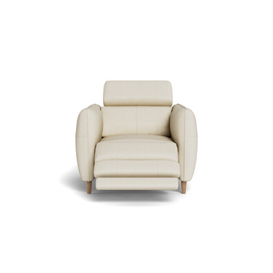 HUGO Leather Electric Recliner Armchair