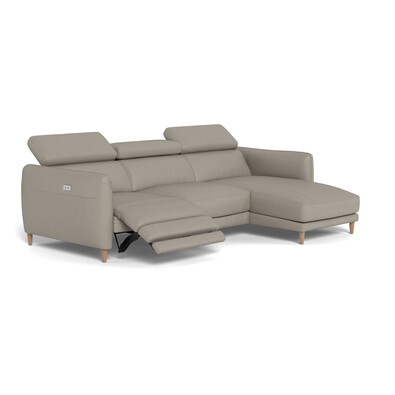 HUGO Leather Electric Recliner Modular Sofa