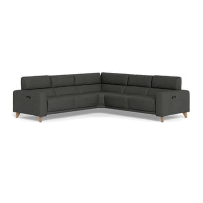 STERLING Leather Electric Recliner Modular Sofa