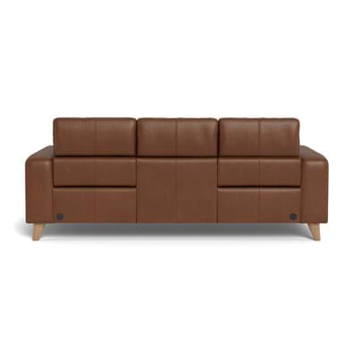 STERLING Leather Battery Recliner Sofa