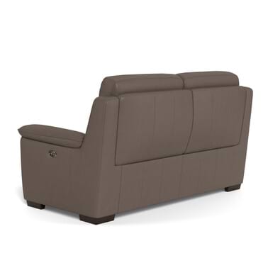 ASHER Leather Battery Recliner Sofa