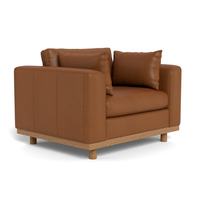 DAPHNE Leather Armchair