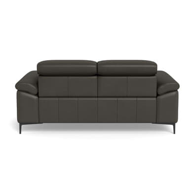 CORA Leather Battery Recliner Sofa