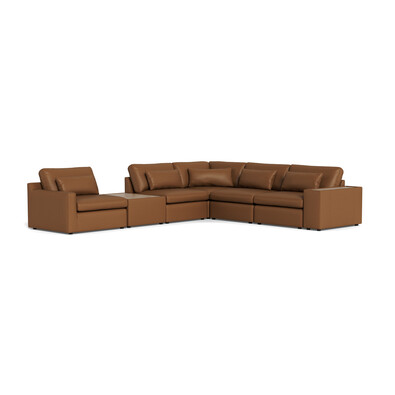 LOFT Leather Modular Sofa