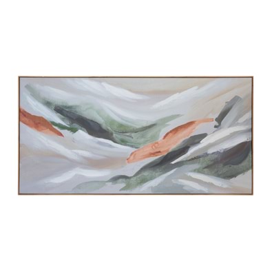 WILDERNESS ABSTRACT Framed Canvas