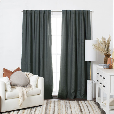 FRENCH LINEN Light Filtering Curtain