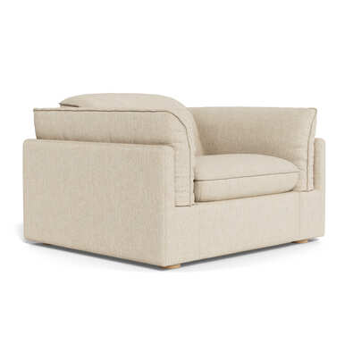 SORRENTO Fabric Electric Recliner Armchair