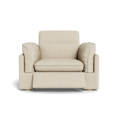 SORRENTO Fabric Electric Recliner Armchair