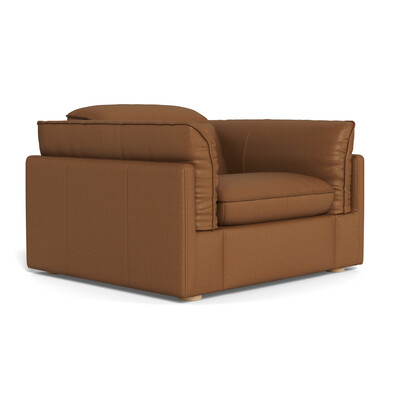 SORRENTO Leather  Electric Recliner Armchair