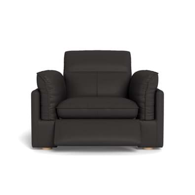 SORRENTO Leather Battery Recliner Armchair