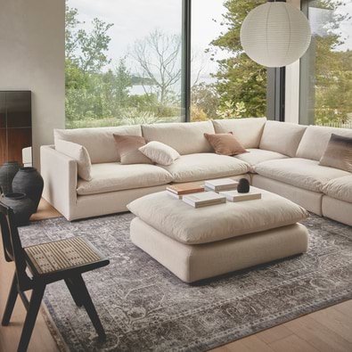 SANCTUARY Fabric Modular Sofa