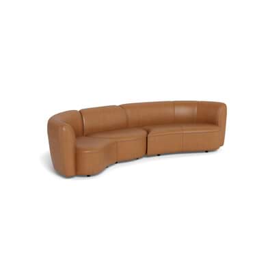 LUNE Leather Modular Sofa