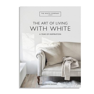THE ART OF LIVING WITH WHITE Decorative Book
