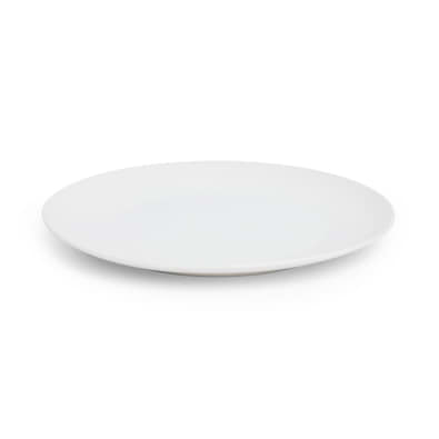 MAXWELL & WILLIAMS WHITE BASICS Coupe Entree Plate