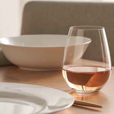 KROSNO HARMONY Stemless Wine Glass Set of 6