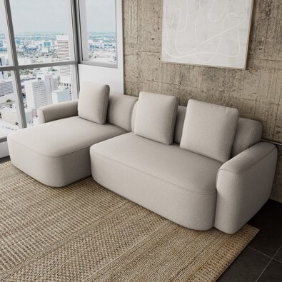 APARTMENT 01 Fabric Modular Sofa